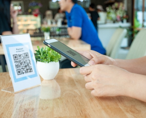 QR code scannen - Vlechtwerk